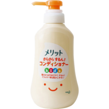 花王（KAO）儿童护发素温和型360ml 柔顺干爽弱酸无硅日本进口