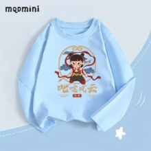 MQDMINI 新款男女儿童100%纯棉T恤 *3件