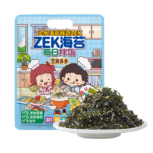 Zek每日拌饭海苔 原味芝麻海苔碎饭团 儿童零食 即食 10小包 100g13.5元 (券后省0.85,月销1w+)