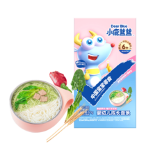 小鹿蓝蓝尝鲜装 婴幼儿面条猪肝菠菜+麦香原味60g（内含2包） 宝宝辅食