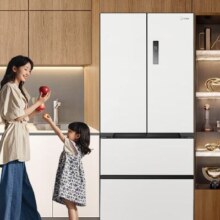 新品预售、PLUS会员：Midea 美的 真香系列 M60 508法式多门冰箱 BCD-508WUFPZM(E) 星尘白