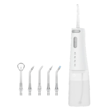 京东京造冲牙器便携式【6支喷嘴】洗牙器洁牙器水牙线预防牙结石牙齿冲洗器正畸预防牙结石占地小米冲牙器