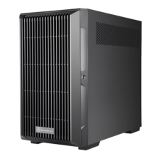 银昕（SilverStone）CS382 Nas多硬盘位机箱  (支持M-ATX/Type-C/多存储/3.5"热插拔硬盘/安全锁）