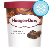 哈根达斯 Häagen·Dazs 经典比利时巧克力口味冰淇淋 100ml/杯（任选8件）￥14.42