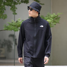 THE NORTH FACE 北面 软壳衣男款24秋冬户外防风保暖可做内胆夹克外套8AUP 4H0/黑色/24秋冬 S