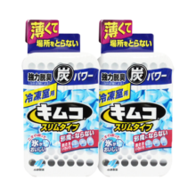 小林制药（KOBAYASHI）进口冰箱除味剂活性炭去异味消臭剂净化冷冻室用超薄型26g