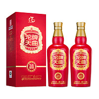 沱牌 天曲 38%vol 浓香型白酒 1000ml*2瓶
