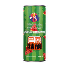 巴荔 西瓜味果酒 1L*2罐 临期-但超值