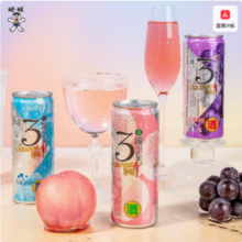 旺旺 莎娃 3°三度蹦果味气泡酒 330ml*24罐