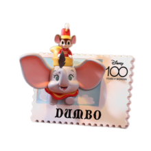 名创优品（MINISO）迪士尼100周年复古邮票盲盒手办桌面摆件玩具生日礼物男女 单盒