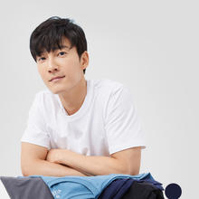 京东京造 男士5A抑菌新疆长绒棉短袖T恤