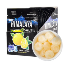 大马碧富牌马来西亚海盐咸柠檬薄荷糖润喉强劲薄荷himalaya糖