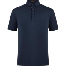 柒牌清仓polo衫男士夏季薄款商务休闲百搭纯色翻领短袖套头体恤衫