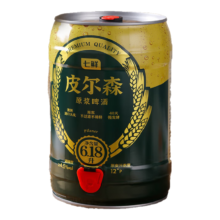 7FRESH【东哥同款啤酒】皮尔森原浆啤酒6.18L61.8元
