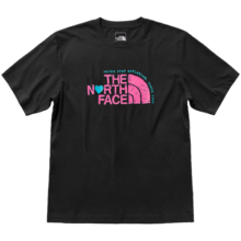 北面（The North Face）短袖T恤男女情侣款户外半袖舒适透气爱心春夏7WDX JK3/黑色 M /170
