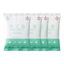 芦花牌 未加碘海盐 400g*4袋