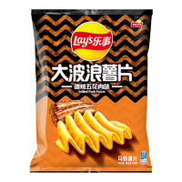 乐事 Lay\'s 乐事 大波浪 薯片 碳烤五花肉味 135g