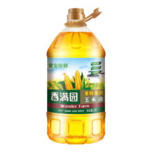 plus会员:香满园含植物甾醇  非转基因 物理压榨 玉米油5L 金龙鱼荣誉出品