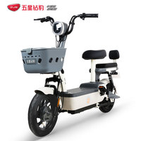 五星钻豹 电动自行车 TDT68Z 48V20Ah铅酸电池 源彩黑/F亚黑