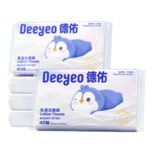 德佑 乳霜纸云柔巾 3层40抽*5包