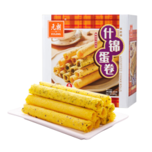 元朗鸡蛋卷饼干 芝麻香葱糕点心休闲零食下午茶 广东深圳送礼礼盒380g23.9元 (月销4000+)