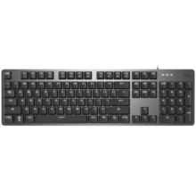 罗技（Logitech）K845 机械键盘 有线键盘 游戏办公键盘 104键 全尺寸 单光 黑色 TTC轴 红轴