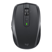罗技 logitech MX Anywhere 2S 2.4G蓝牙 优联 双模无线鼠标 4000DPI 儒雅黑