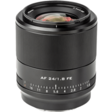 唯卓仕24mm F1.8全画幅自动对焦镜头适用于FE卡口A7M4/R4/M3 A7C2微单相机广角定焦大光圈人像镜头 AF 24/1.8 FE 官方标配