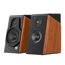 奋达（F&D）蓝牙音箱 2.0HIFI高低音遥控低音炮高保真大功率家用桌面有源音箱 R60BTPro