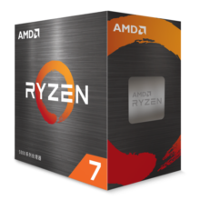 AMD 锐龙 CPU 7nm 65W AM4接口处理器 R7 5700X