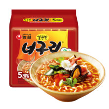 88VIP、农心进口辛拉面方便面120g*5