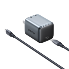 绿联MFi认证30W氮化镓充电器线充套装PD20W/27W/Type-C快充头适用苹果iPhone14/13promax手机ipad
