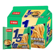 需首购: 今麦郎 1.5倍大今野方便面 葱香排骨面 5袋