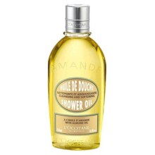 L'occitane欧舒丹保湿滋润清洁抗氧化 甜扁桃油沐浴露沐浴油250ml