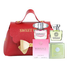 88VIP会员：VERSACE 范思哲 正品香水Q版小样两件套 动女士香水5ml+晶钻女士香水5ml
