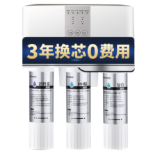格力（GREE） 3年免换芯净水器家用直饮RO反渗透净水机自来水过滤器WTE-PC16-5X608A
