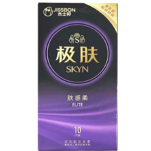 jissbon 杰士邦 SKYN极肤 肤感柔 非乳胶安全套 10只