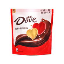 德芙（Dove）巧克力散装婚庆喜糖果儿童解馋充饥休闲食品送女友追剧零食小吃 丝滑牛奶巧克力袋装1000g