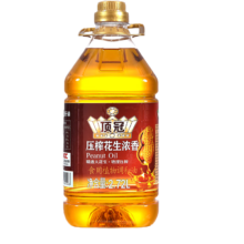 微信小程序：顶冠压榨花生浓香食用植物调和油2.72L*1桶【临期清仓】