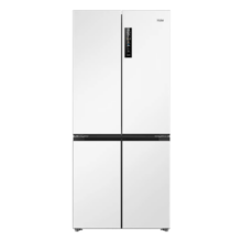 海尔（Haier）500升十字门四开门冰箱 风冷无霜 超薄594mm一级能效变频净味 三档变温 智能家用冰箱 国家补贴 594厚度BCD-500WGHTDEDWVU1