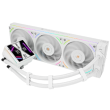 20点 plus会员: Thermalright 终越视界UB 一体式水冷散热器 HV360 UB ARGB WHITE
