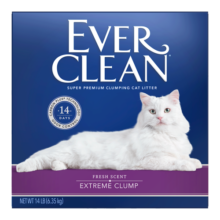 铂钻（EverClean）原装进口猫砂活性炭除臭 膨润土芳香抑氨低尘猫砂 紫标 速凝持久抗臭紫标6.35kg97元 (券后省13)