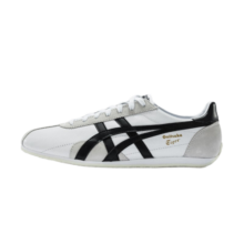 Onitsuka Tiger鬼塚虎男鞋 慢跑鞋透气轻便男女款运动休闲鞋RUNSPARK 白色/黑色 37