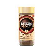 雀巢（Nestle）瑞士金牌冻干黑咖啡进口0糖0脂低卡*燃减健身浓郁100g