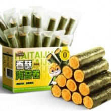 88VIP：三只松鼠 肉松海苔卷 180g/约45根