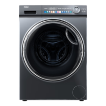 海尔（Haier）滚筒洗衣机全自动 10公斤大容量【直驱EG100MATE81SU1】除毛特渍洗  一级能效 家用 以旧换新