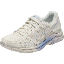 亚瑟士ASICS女鞋缓震透气跑鞋舒适运动鞋GEL-CONTEND 4 米色/米色 38