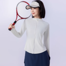 UPF100+防晒！赠防晒口罩！La Chapelle 拉夏贝尔 冰丝凉感连帽修身防晒服 多色