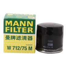 曼牌（MANNFILTER）机油滤清器机滤W712/75 W712/75M昂科拉创酷英朗沃蓝达科帕奇雅特