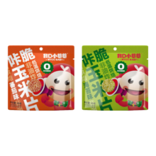 我D小蔡蔡（MyCcBaBy）咔脆玉米片松脆米饼 独立包装儿童零食 番茄味14.04元（需领券，合3.51元/件）